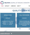 Beilstein Journal of Organic Chemistry雜志封面